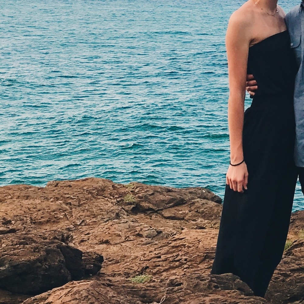 Black Sleeveless Jumpsuit